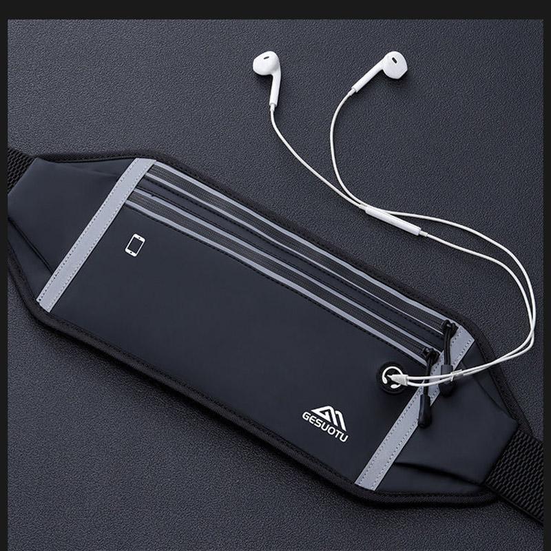 Sports Waist Bag Running Mobile Phone Bag Men and Women Close-fitting Outdoor Equipment Waterproof Mini Belt