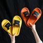 WTEMPO Slippers Women External Wear Cartoon Thick Bottom Soft Like Bread Lightweight  Non-slip Beach Bedroom Home Bathroom