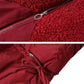 Women's Solid Color Down Jacket Mid-length Korean Loose Thick Coat Warm Cotton Coat Big Fur Collar Winter Clothes Quilted Coat