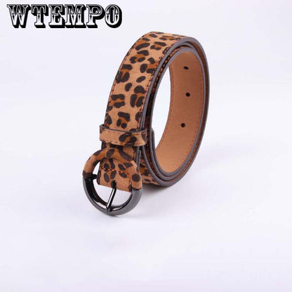 Fashion Classic buckle Ladies wide belt Women's high quality female casual leather belts for jeans