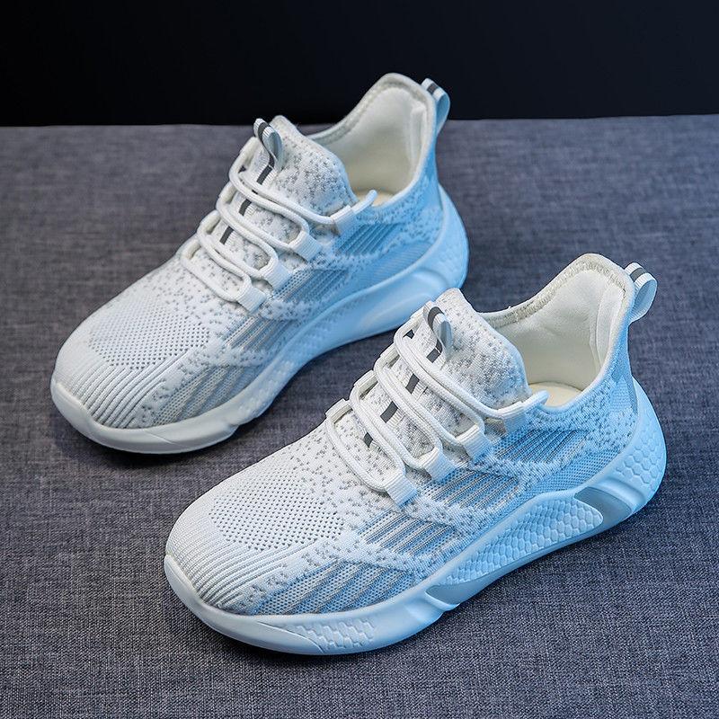 Spring  Summer Sports Shoes Women's All-match Student Running Shoes Casual Light Soft-soled Running Shoes