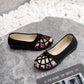 Summer Old Beijing Cloth Shoes Women's Net Shoes Single Shoes Hollow Non-slip Soft Bottom Middle-aged and Elderly Mother Shoes Pedal Sandals Women
