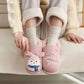 Winter Woman Slippers Non Slip Plush Slippers Soft Home Slippers Warm Indoor Slippers Cute Cartoon Designer Shoes for Women