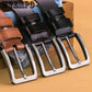 Genuine Leather Belts for Men Luxury Strap Male Belts Classic Vintage brown Belt Casual