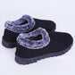 Cotton Shoes Women Winter Warm Plus Velvet Thick Non-slip Cotton Shoes Snow Boots Mother Cloth Shoes