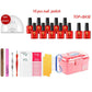 Gel Nail Polish Starter Kit 48 W UV Lamp Nail Dryer set Manicure Nail Tools Primer Nail Art Kit