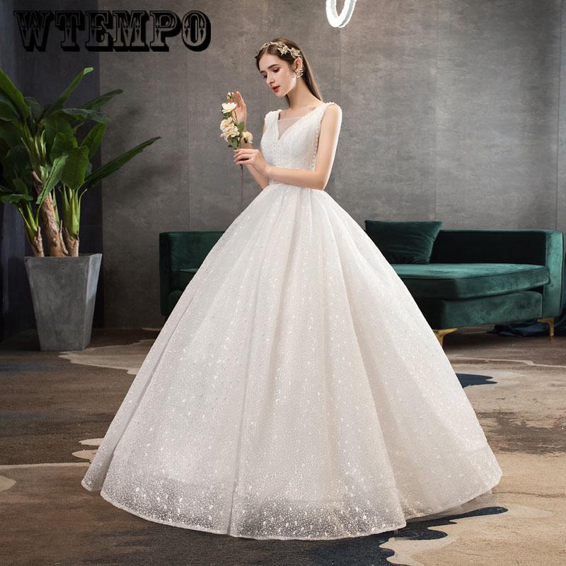 Gorgeous Ball Gown Wedding Dress Lace Vestido De Novia Vintage Wedding Dresses Bridal Gown