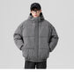 Winter Japanese Style Large Size Cotton-padded Jacket Korean Version of The Trend Loose Thick Coat Men's Drawstring Hooded Bread Suit Jacket Coat