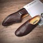 Breathable Leather Flats Loafers Men Casual Shoes Luxury Fashion Shoe