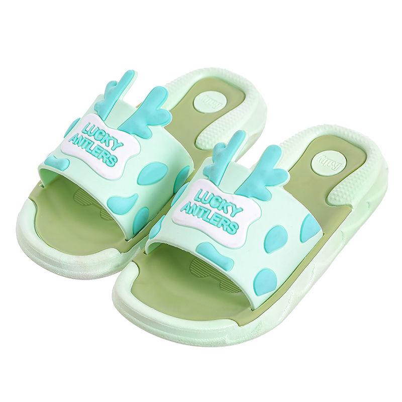 Children's Sandals  Slippers Summer Cartoon Home Bathing Bathroom Non-slip Soft-soled Beach Shoes  Boys and Girls