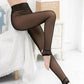 2Pcs Winter Plus Velvet Thickening High Waist Lace Fake Through Meat Women's Leggings Plus Size To Keep Warm Step on The Feet and See Through The Skin