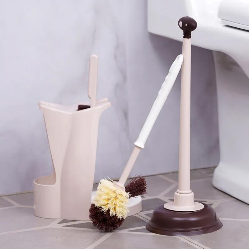 Bathroom Toilet Brush No Dead Ends Cleaning Toilet Wash Toilet Gap Long Handle To Wall-hung Household Suit