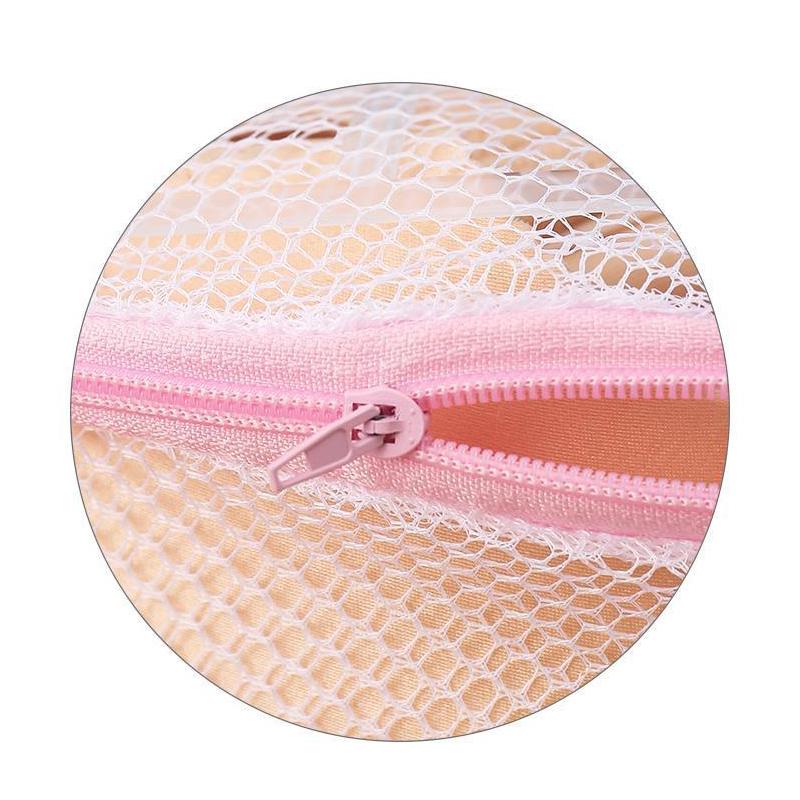Laundry Bags Washing Machine Clothes Mesh Net Baskets Underwear Bra Blouse Clothing Zipper Organizer Wash Bag Pouch Bag Cartoon Cute Pattern