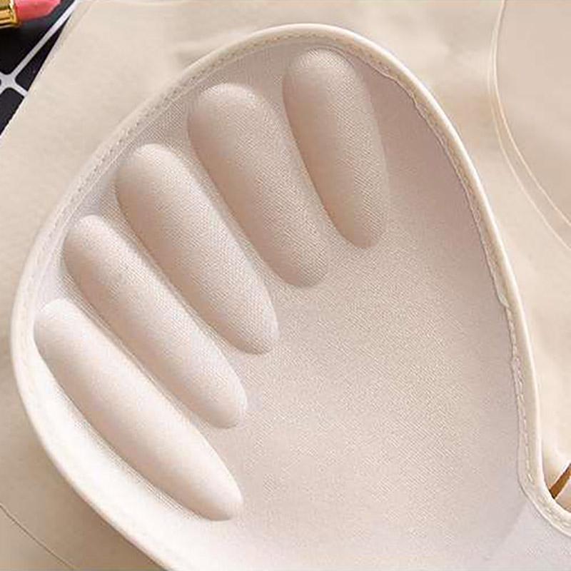 Large Size Seamless Smooth Sports Thin Section Light and Breathable No Steel Ring Gathering Anti-sagging Elastic Skin-friendly Non-slip Bra