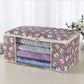 1PCS Storage Bag Non-woven Transparent Window Clothes Organizer Bag for Easy Folding Household Goods