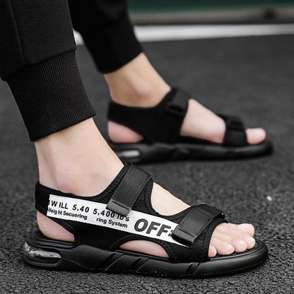Men Roman Sandals Summer Outdoor Beach Shoes Male Casual Air Cushion Sandals Water Shoes Sandalia