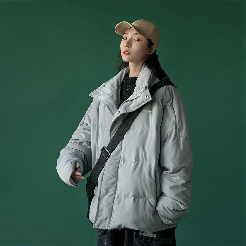 Jacket Women Winter Bread Coat Female Students Short Ins Loose Thick Cotton Coat All-match