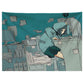 4Style Girl Tapestry/AnimeWall Hanging/Cartoon Tapestry/INS Style Tapestry/Background Cloth/Beach Towel/Wall Decor/Bedspread/Home Decor/Gift