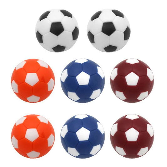 High Quality Table Soccer Foosball Replacement Balls Mini Multicolor Football 36mm Set of 8
