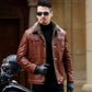 Fashionable Urban Men's Jacket Autumn and Winter Fashion Trend Slim Thickening Plus Velvet Warm Jacket
