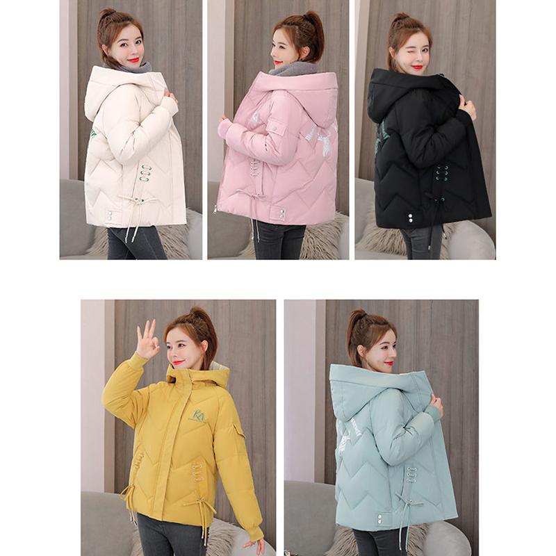 Winter Short Ladies Down Padded Jacket Fashion Loose Padded Jacket Thickened Ladies Padded Jacket