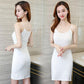 Cotton Sexy Sling Dress Slim Slimming Bottoming Skirt Sling Strapless Strapless Backless Dress A-line Skirt Bottoming Dress