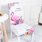 2/4/6pcs Printed Dining Chair Cover Stretch Anti-dirty Elastic Seat Cover Used for Wedding Party Home Kitchen Dining Room Office Living Room