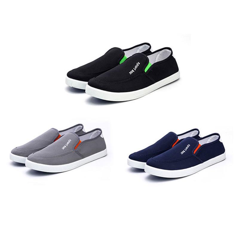 Old Beijing Men's Cloth Shoes Shoes Non-slip Wear-resistant Low-top Canvas Men's Shoes