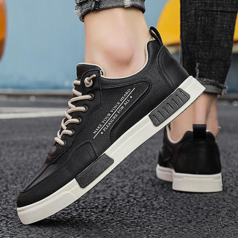 Summer New Sports and Leisure Shoes Men's Breathable All-match White Shoes