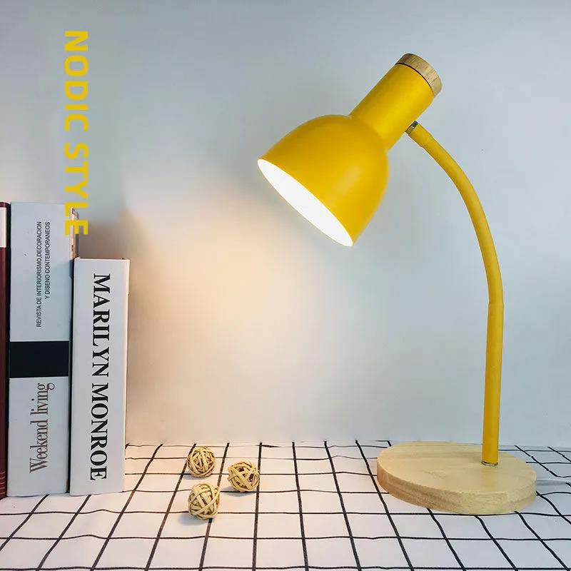 Rechargeable Plug-in Dual-purpose Bedroom Creative Bedside Lamp with Bright Color Tone and Eye Protection Table Lamp