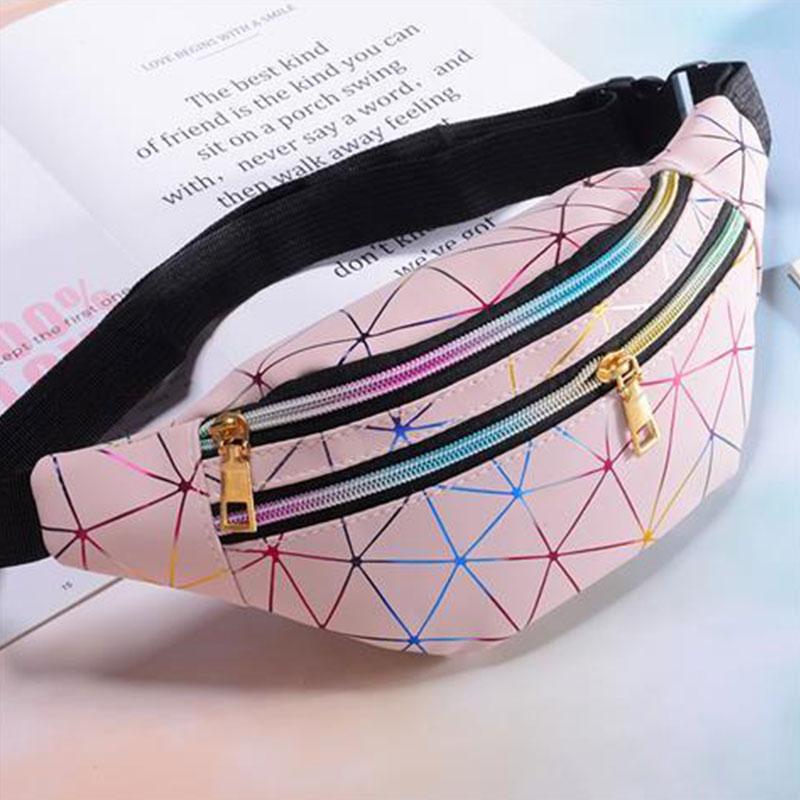 Fashion All-match Waist Bag Ladies Trend Multifunctional Personality Leisure One-shoulder Diagonal Chest Bag