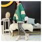 Lazy Style Pullover Sweater Women Loose Loose Outer Wear All-match Jacket Thick Hooded Knitted Coat