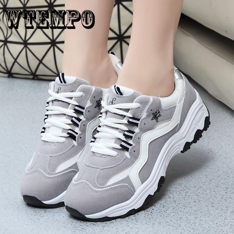 Women Sneakers Breathable Mesh Running Sports Shoes Casual Flats Athletic Sneakers
