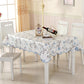 Square Table PEVA Disposable Oil-proof, Waterproof and Easy-to-wipe Coffee Table Tablecloth Square Rectangular Tablecloth