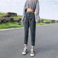 Women's Jeans Spring and Autumn Loose Straight Daddy Pants High Waist Thin Harem Pants Trousers Ladies Denim Jeans