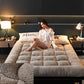Lamb Velvet Mattress Pad Thickening Plus Velvet Warmth Non-slip Folding Dormitory Mattress Household Sleeping Pad Quilt