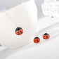 Fashion Set Jewelry Creative Seven-Star Ladybug Two-Piece Stud Necklace Creative Cute Jewelry