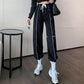 Solid Color Casual Pants Women's Autumn and Winter All-match Loose Beam Pants Plus Velvet Thick High Waist Sports Sweatpants