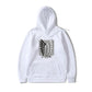 Japanese Anime Graphic Hoodies Attacking Titan Kawaii Attack on Titan Harajuku Sweatshirt 11 Colors