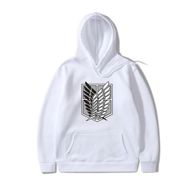 Japanese Anime Graphic Hoodies Attacking Titan Kawaii Attack on Titan Harajuku Sweatshirt 11 Colors