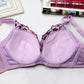 Floral Bras Sexy Push Up Bra for Women Plus Size Underwear Lingerie Thin Wire Free D Bralette Woman Push Up Bras