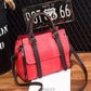 Woman bag European and American Shoulder Handbag Trendy wild Patent leather bag Genuine Leather