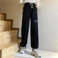 Sports Casual Pants Women's Wide-leg Loose-fitting Feet INS Trend All-match Casual Pants Student Women's Health Pants