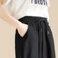 Ice Silk White Sports Pants Women's Summer Beam Feet Casual Thin Quick-drying Harlan Nine-point Pants Women's Trend