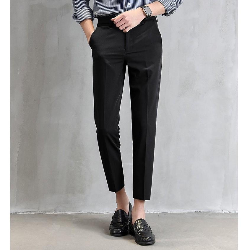 Korean Suit Pants Men's Pants Casual Long Pants Men Slack Pants Office Straight Pants