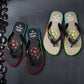Fashion Football Slippers Men's Summer Fashion Wear Non-slip Flip Flops Casual Beach Slippers