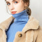 Casual Winter turtleneck Sweater Pullover Women Long Sleeve chic female loose Knit Sweaters thick