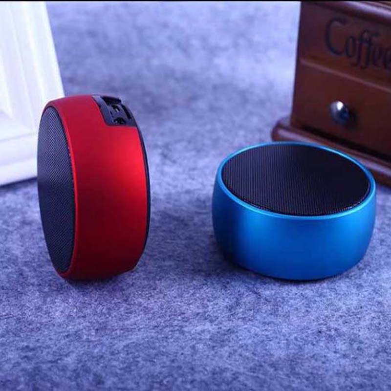 Wireless Bluetooth Metal Speaker Phone Mini Portable High Volume Small Audio Card Subwoofer