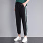 Pants Female Summer Ice Silk Cotton Linen Student Korean Casual Pants Nine Points Harem Pants Loose Sweatpants