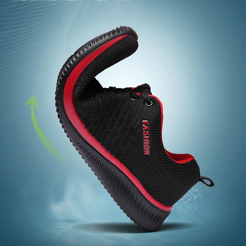 Plus Size 36-48 Men Sneakers Running Basketball Shoes Non-slip Shockproof Lightweight Mesh Shoes